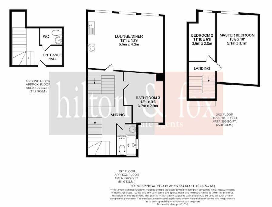 3Br Duplex Penthouse Harrow Centre Daire Dış mekan fotoğraf
